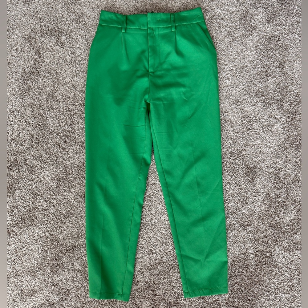 SHEIN Green Trousers